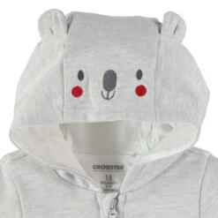 Combinaison Longue à Capuche Et Broderies Koala 8 Combinaison Longue à Capuche Et Broderies Koala -Orchestra HLALU1 ECR 4 X