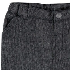 Pantalon En Maille Chevrons Gris -Orchestra HLALUE NOI 3 X