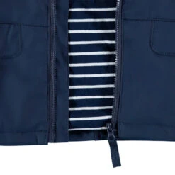 Parka En Gomme Doublée Jersey à Rayures -Orchestra HLALUI BLF 3 X