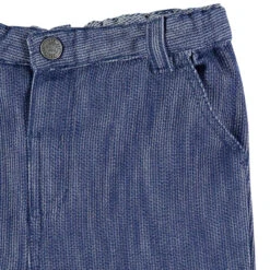 Pantalon En Maille Chinée Couleur Jean à Poches -Orchestra HLALUK BLF 3 X