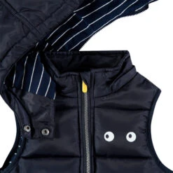 Doudoune Matelassée Doublée Jersey à Rayures Et Capuche Amovible -Orchestra HLALVN BLF 4 X