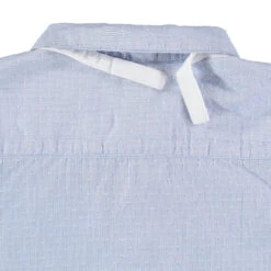 Chemise Manches Courtes à Micro Points En Jacquard Et Noeud Papillon Amovible -Orchestra HLALW1 BLC 3 X