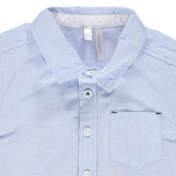 Chemise Manches Courtes à Poche Plaquée -Orchestra HLALXB BLC 3 X