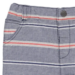 Bermuda En Maille à Rayures Contrastées -Orchestra HLALYC BLF 3 X