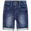 Bermuda En Jean Effet Used à Poches Pour Bébé Garçon