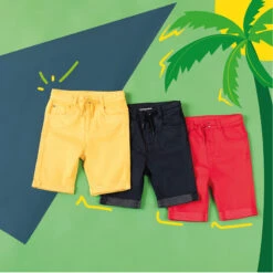 Bermuda En Toile à Cordons De Serrage -Orchestra HLALYJ BLF 10 X