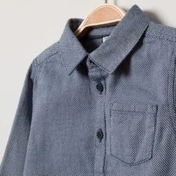 Chemise Manches Longues En Coton Fantaisie -Orchestra HLAM01 BLF 3 X