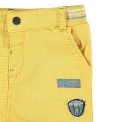 Pantalon Droit Jaune à Taille élastiquée -Orchestra HLAM08 JAF 3 X
