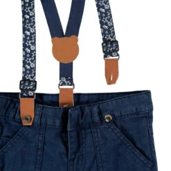 Pantalon En Coton à Bretelles Amovibles -Orchestra HLAM0W BLF 3 X