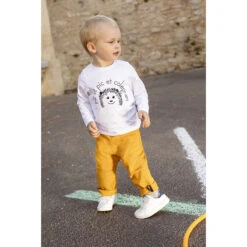 Pantalon En Toile Pour Bébé Garçon -Orchestra HLAM1J ORM 10 X