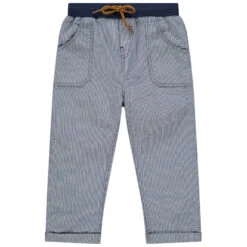 Pantalon Doublé Jersey à Rayures