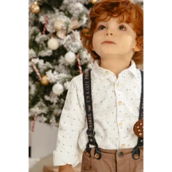 Pantalon En Toile à Bretelles Ajustables Amovibles -Orchestra HLAM2S MAR 16 X