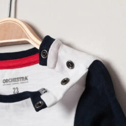 T-shirt Manches Longues Print Chien Basset -Orchestra HLAM44 BLF 4 X