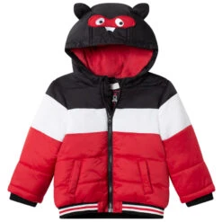 Doudoune Matelassée à Oreilles En Relief Sur La Capuche