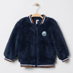 Veste En Sherpa Esprit Teddy à Badge Patché