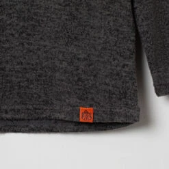 T-shirt Manches Longues à Message Printé Et Détail En Bouclette -Orchestra HLAM58 GRF 5 X