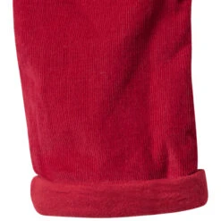 Pantalon En Velours Rouge Doublé Jersey -Orchestra HLAM5P RGM 4 X