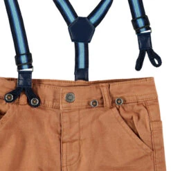 Pantalon En Toile à Poches Et Bretelles élastiquées -Orchestra HLAM5W MAR 3 X