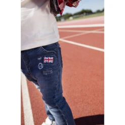 Jean à Badges Esprit Londres Pour Bébé Garçon -Orchestra HLAM68 BLM 10 X