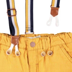 Pantalon En Toile Doublé Jersey à Bretelles Amovibles -Orchestra HLAM6G JAM 3 X