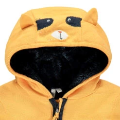 Veste à Capuche En Tricot Doublée Sherpa Pour Bébé Garçon -Orchestra HLAM6W BLF 4 X