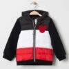 Veste Matelassée Tricolore Motif Mickey Disney Pour Bébé Garçon