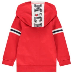Gilet à Capuche En Molleton Rouge Print Mickey Disney -Orchestra HLAM7E RGM 2 X