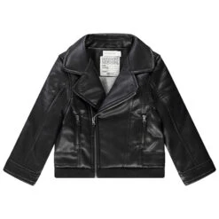 Perfecto En Simili Cuir Doublé Jersey Pour Bébé Garçon