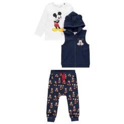 Jogging 3 Pièces Print Mickey Disney Pour Bébé Garçon