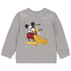 Sweat En Molleton Print Mickey Et Pluto Disney Pour Bébé Garçon