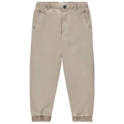 Pantalon Battle Uni En Toile Taille élastiquée Pour Bébé Garçon