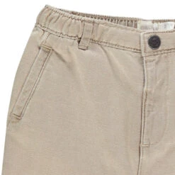 Pantalon Battle Uni En Toile Taille élastiquée Pour Bébé Garçon 5 Pantalon Battle Uni En Toile Taille élastiquée Pour Bébé Garçon -Orchestra HLAMB2 BGM 3 X