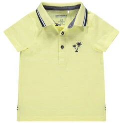 Polo Manches Courtes En Coton Piqué à Motif Brodé