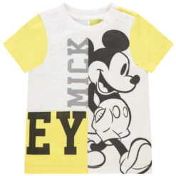 T-shirt Manches Courtes Imprimé Mickey Disney