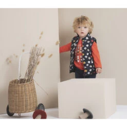 T-shirt Manches Longues En Coton Bio Print Animaux -Orchestra HLAMDW ORM 11 X