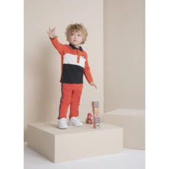 Pantalon En Toile Effet Crinkle à Bandes Sur Les Côtés 10 Pantalon En Toile Effet Crinkle à Bandes Sur Les Côtés -Orchestra HLAME0 ORM 11 X