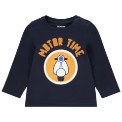 T-shirt Manches Longues En Coton Print Scooter Pour Bébé Garçon