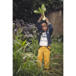 Ensemble T-shirt Et Pantalon à Bretelles Pour Bébé Garçon -Orchestra HLAMEH ECR 12 X