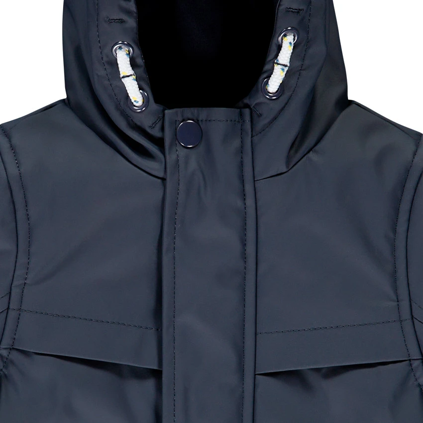 Coupe-vent En Gomme 2 En 1 Avec Gilet Amovible En Molleton 4 Coupe-vent En Gomme 2 En 1 Avec Gilet Amovible En Molleton – Image 4