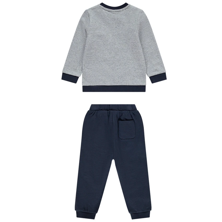 Jogging En Molleton Motif Scooter En Bouclette 2 Jogging En Molleton Motif Scooter En Bouclette â Image 2