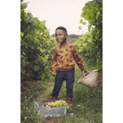 Sweat Imprimé En Molleton Contrecollé De Velours Pour Bébé Garçon -Orchestra HLAMFB MAR 12 X