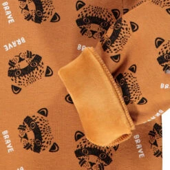 Sweat Imprimé En Molleton Contrecollé De Velours Pour Bébé Garçon -Orchestra HLAMFB MAR 3 X