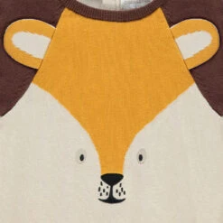 Pull En Tricot Motif Renard En Jacquard -Orchestra HLAMFD ECR 3 X