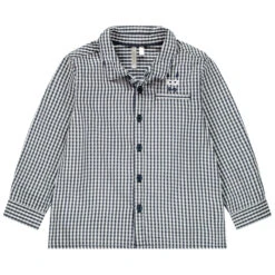 Chemise Manches Longue à Carreaux Vichy Pour Bébé Garçon