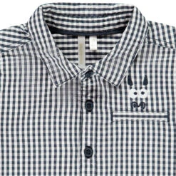 Chemise Manches Longue à Carreaux Vichy Pour Bébé Garçon -Orchestra HLAMFG BLF 3 X
