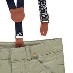 Pantalon Doublé Jersey En Toile à Bretelles Amovibles 6 Pantalon Doublé Jersey En Toile à Bretelles Amovibles -Orchestra HLAMFK VEM 3 X