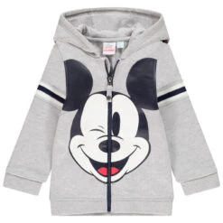 Gilet à Capuche En Molleton Print Mickey Disney