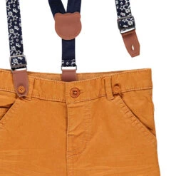 Pantalon En Toile à Bretelles Imprimées Amovibles -Orchestra HLAMG6 MAR 3 X