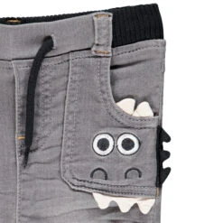 Jean Effet Délavé Motif Monstre Pour Bébé Garçon -Orchestra HLAMHG GRM 3 X