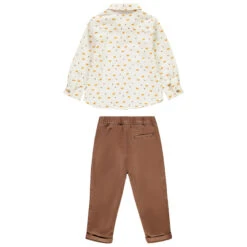 Ensemble Avec Chemise Imprimée Et Pantalons à Patch Pour Bébé Garçon -Orchestra HLAMHJ MAR 2 X
